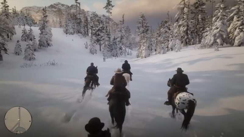 Red Dead Redemption 2. Depiction of Nvidia RTX 2060 Performance